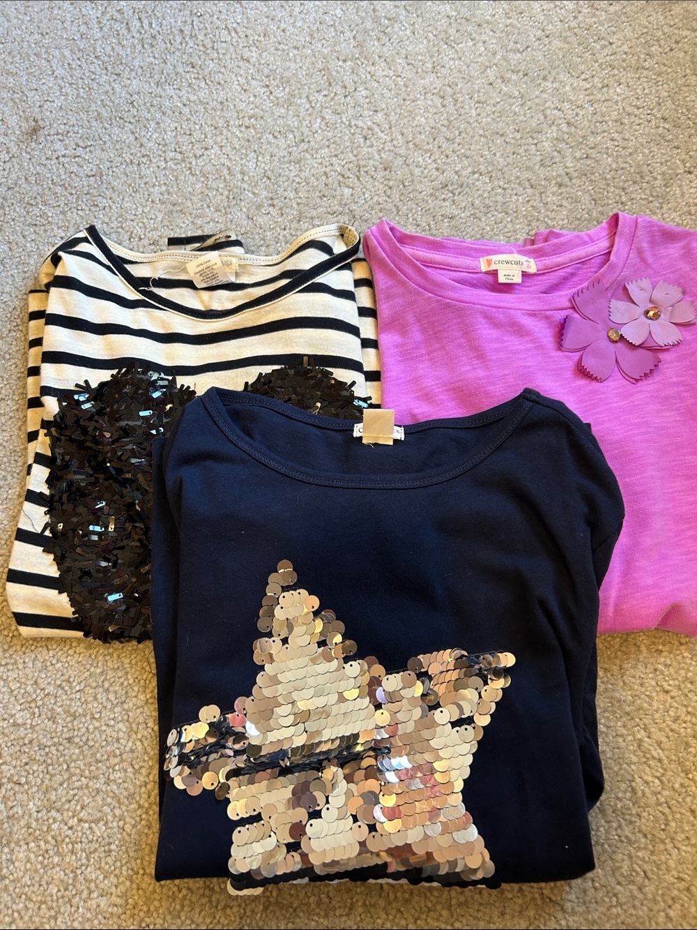 Crewcuts Girls' Pink Flower Tee